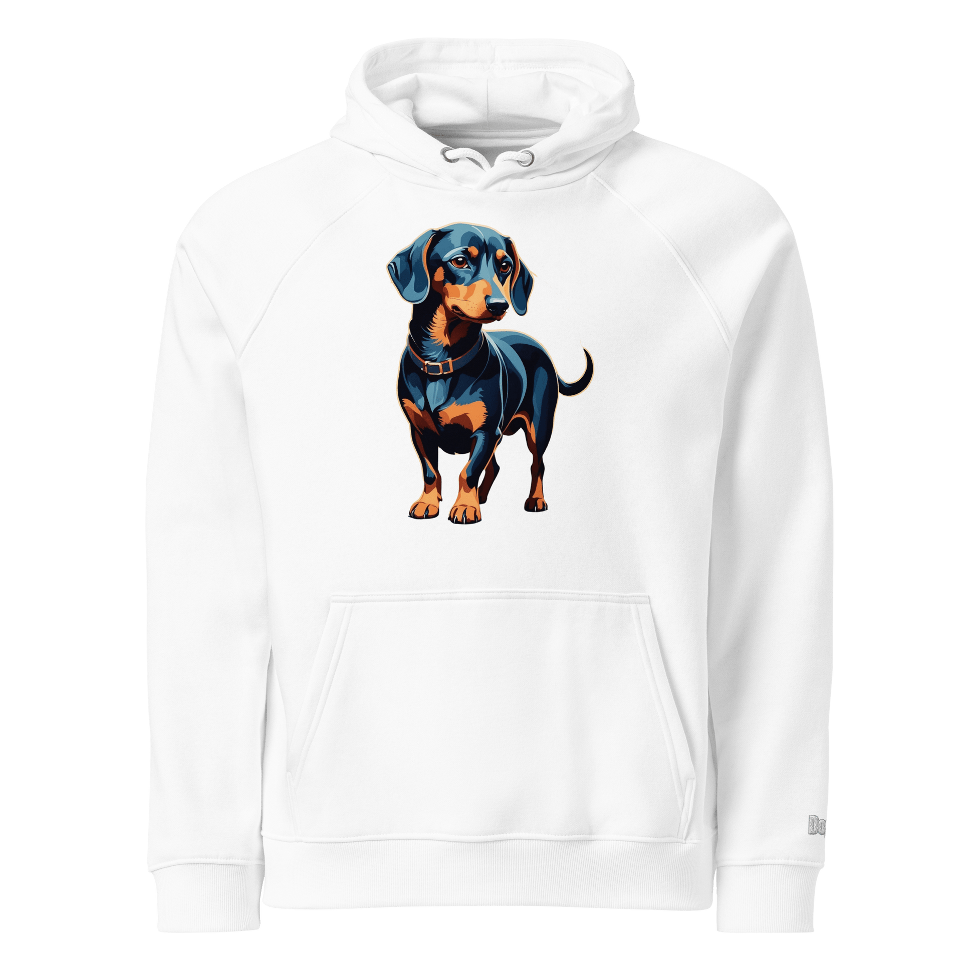 Sweat à capuche écologique unisexe - Collection Teckel - Doggy Trend