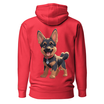 Sweat à Capuche Unisexe classique - Collection Berger Allemand - Doggy Trend