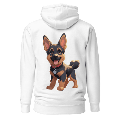 Sweat à Capuche Unisexe classique - Collection Berger Allemand - Doggy Trend
