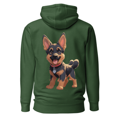 Sweat à Capuche Unisexe classique - Collection Berger Allemand - Doggy Trend