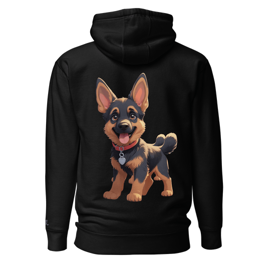 Sweat à Capuche Unisexe classique - Collection Berger Allemand - Doggy Trend