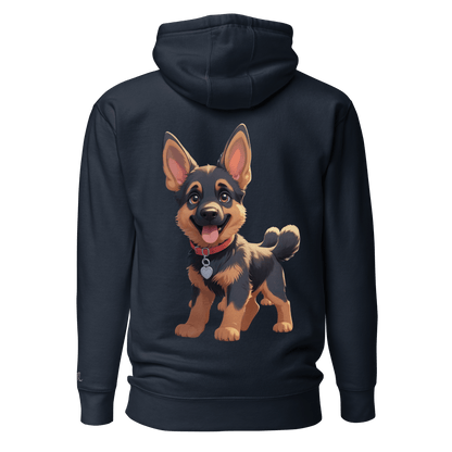 Sweat à Capuche Unisexe classique - Collection Berger Allemand - Doggy Trend