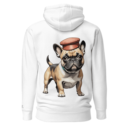 Sweat à Capuche Unisexe classique - Collection Bouledogue Français - Doggy Trend