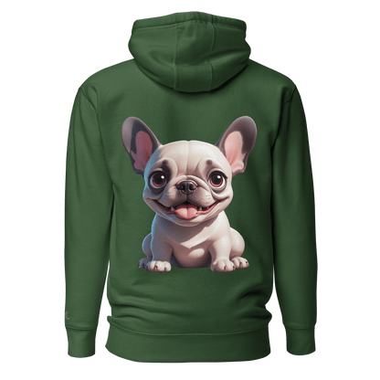 Sweat à Capuche Unisexe classique - Collection Bouledogue Français - Doggy Trend