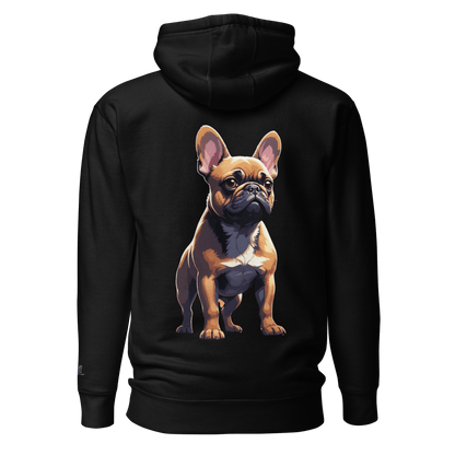 Sweat à Capuche Unisexe classique - Collection Bouledogue Français - Doggy Trend