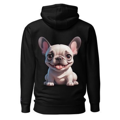 Sweat à Capuche Unisexe classique - Collection Bouledogue Français - Doggy Trend