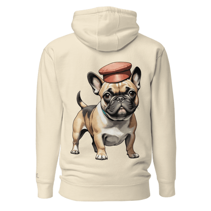 Sweat à Capuche Unisexe classique - Collection Bouledogue Français - Doggy Trend