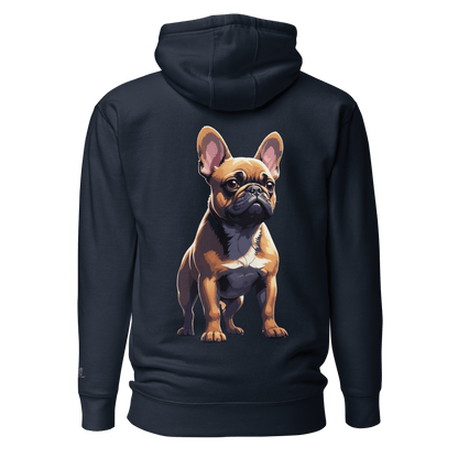 Sweat à Capuche Unisexe classique - Collection Bouledogue Français - Doggy Trend