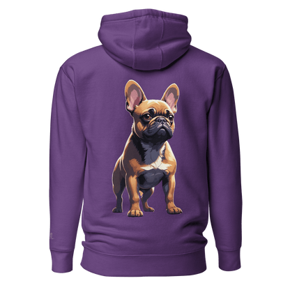 Sweat à Capuche Unisexe classique - Collection Bouledogue Français - Doggy Trend