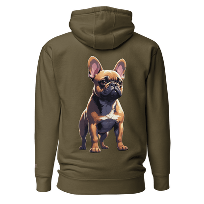 Sweat à Capuche Unisexe classique - Collection Bouledogue Français - Doggy Trend