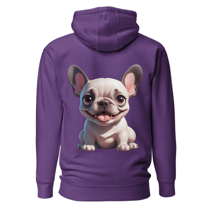 Sweat à Capuche Unisexe classique - Collection Bouledogue Français - Doggy Trend