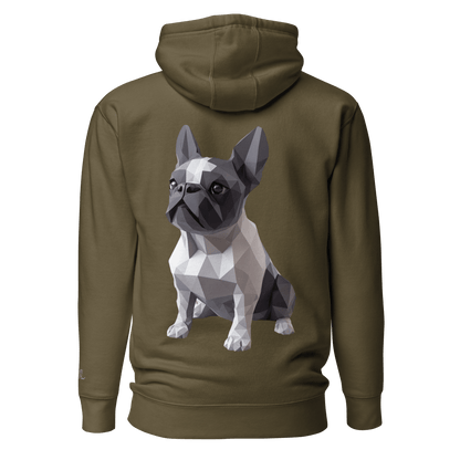 Sweat à Capuche Unisexe classique - Collection Bouledogue Français - Doggy Trend