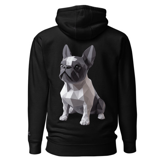 Sweat à Capuche Unisexe classique - Collection Bouledogue Français - Doggy Trend