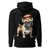 Sweat à Capuche Unisexe classique - Collection Bouledogue Français - Doggy Trend