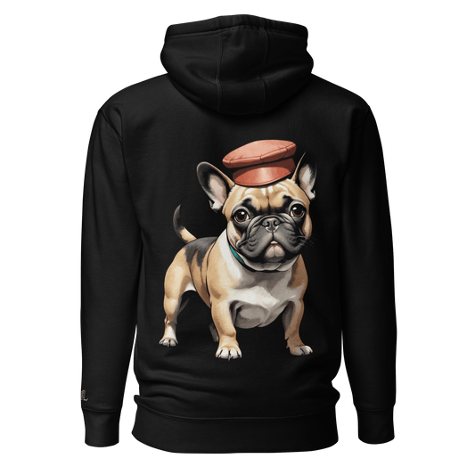 Sweat à Capuche Unisexe classique - Collection Bouledogue Français - Doggy Trend