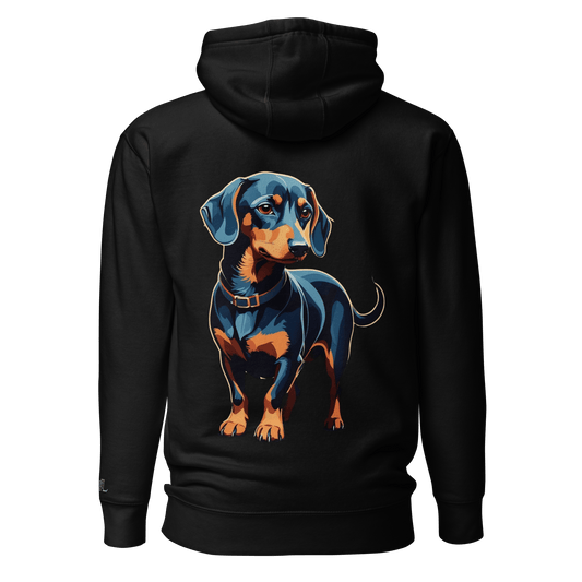 Sweat à Capuche Unisexe classique - Collection Teckel - Doggy Trend