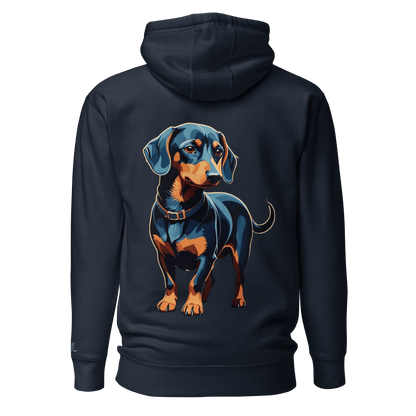 Sweat à Capuche Unisexe classique - Collection Teckel - Doggy Trend