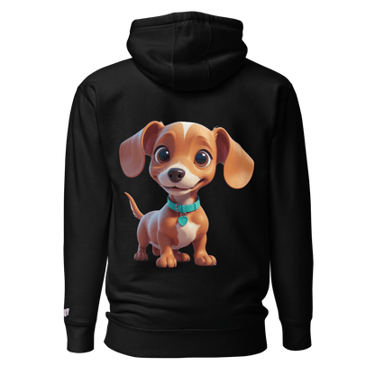 Sweat à Capuche Unisexe classique - Collection Teckel - Doggy Trend