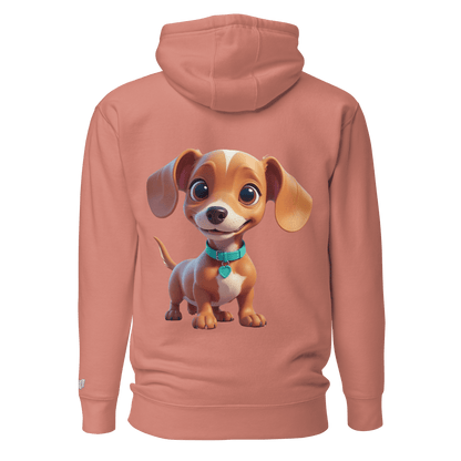 Sweat à Capuche Unisexe classique - Collection Teckel - Doggy Trend