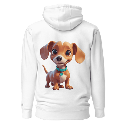 Sweat à Capuche Unisexe classique - Collection Teckel - Doggy Trend