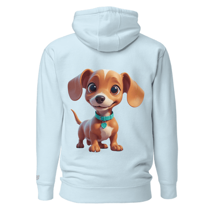 Sweat à Capuche Unisexe classique - Collection Teckel - Doggy Trend