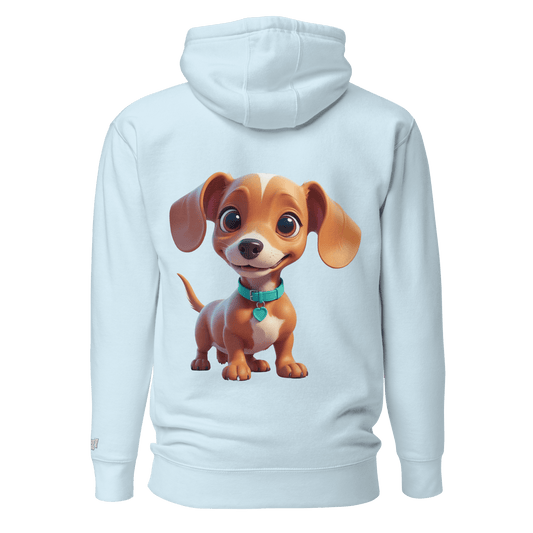 Sweat à Capuche Unisexe classique - Collection Teckel - Doggy Trend