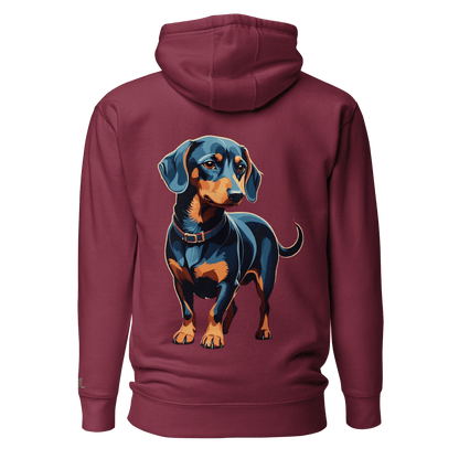 Sweat à Capuche Unisexe classique - Collection Teckel - Doggy Trend