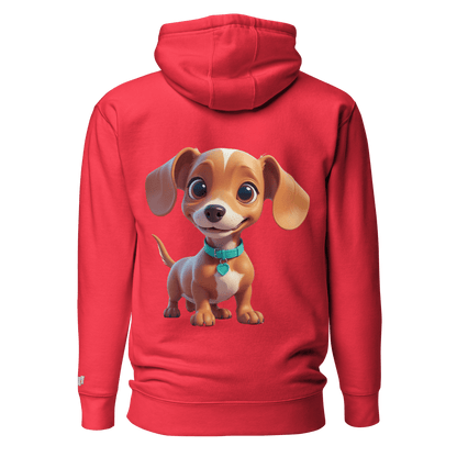 Sweat à Capuche Unisexe classique - Collection Teckel - Doggy Trend