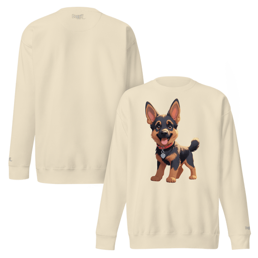 Sweatshirt premium unisexe classique - Collection Berger Allemand - Doggy Trend
