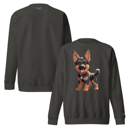 Sweatshirt premium unisexe classique - Collection Berger Allemand - Doggy Trend
