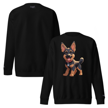 Sweatshirt premium unisexe classique - Collection Berger Allemand - Doggy Trend
