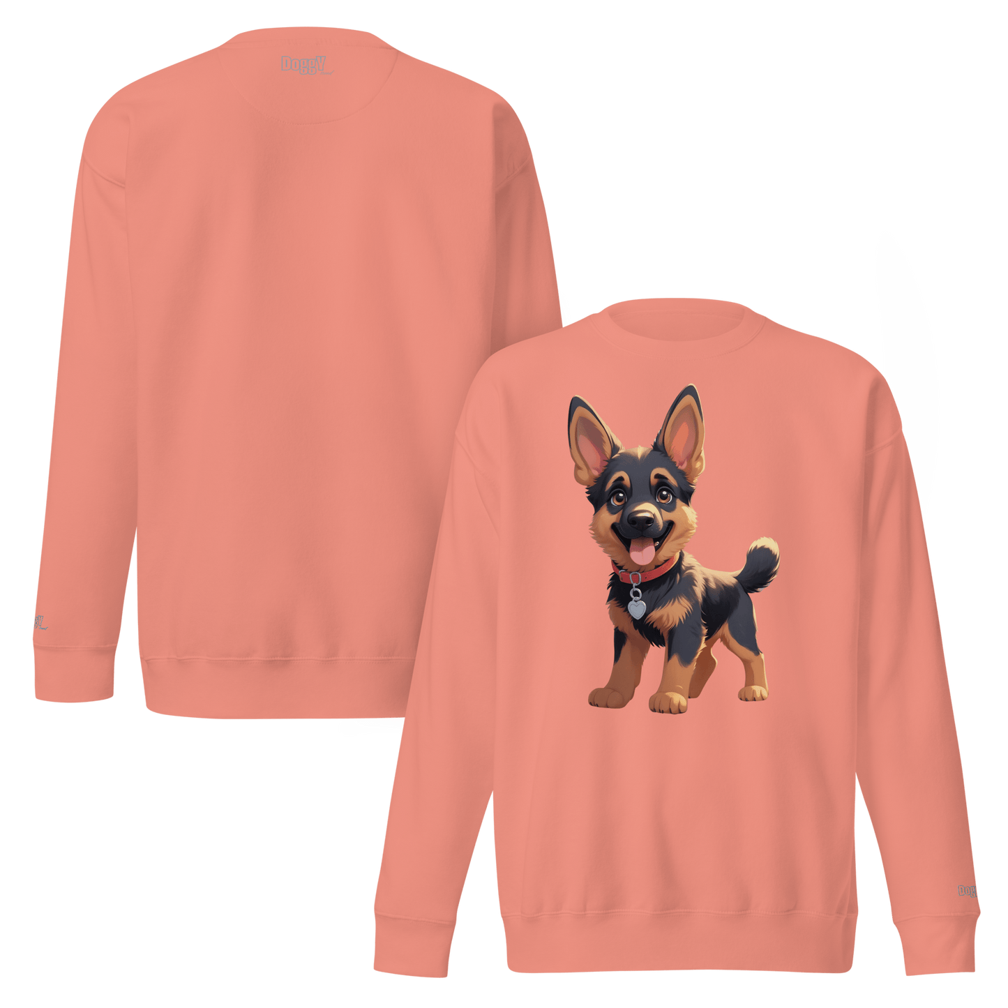 Sweatshirt premium unisexe classique - Collection Berger Allemand - Doggy Trend