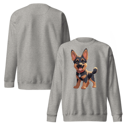 Sweatshirt premium unisexe classique - Collection Berger Allemand - Doggy Trend