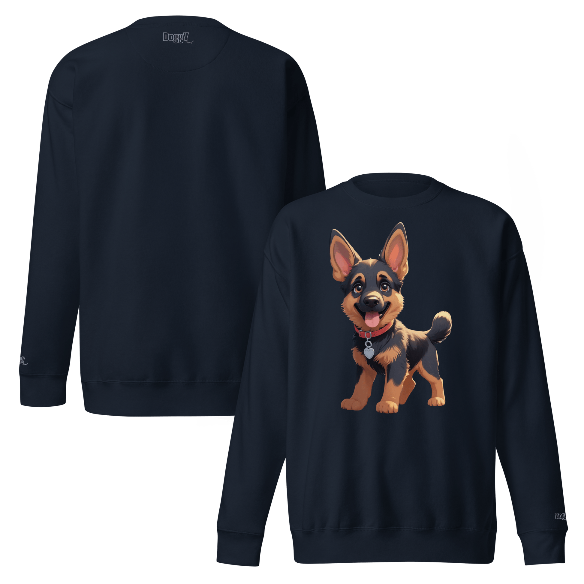 Sweatshirt premium unisexe classique - Collection Berger Allemand - Doggy Trend