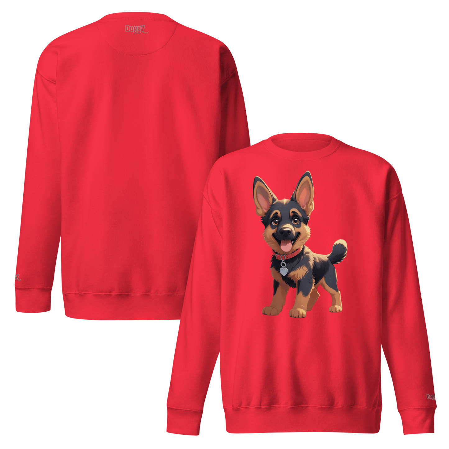 Sweatshirt premium unisexe classique - Collection Berger Allemand - Doggy Trend