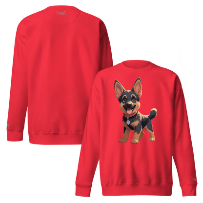 Sweatshirt premium unisexe classique - Collection Berger Allemand - Doggy Trend