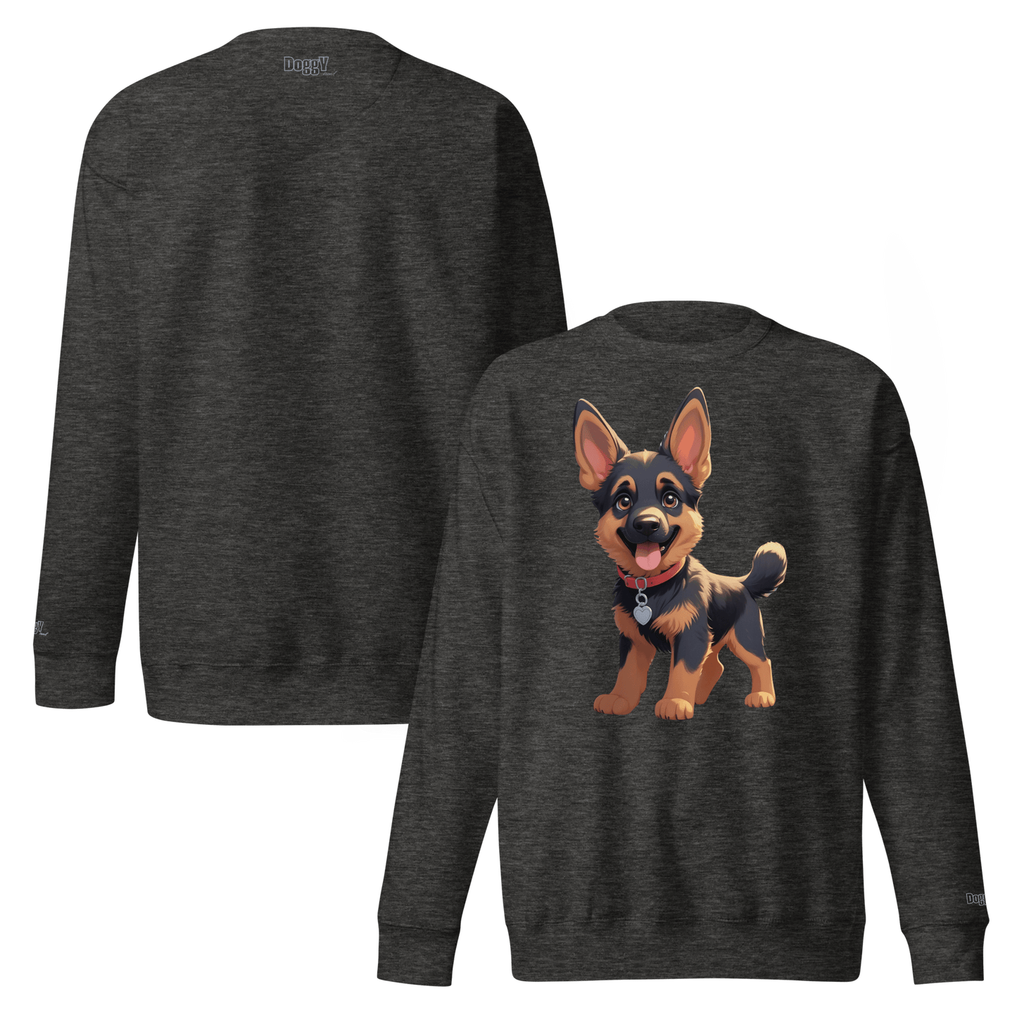 Sweatshirt premium unisexe classique - Collection Berger Allemand - Doggy Trend