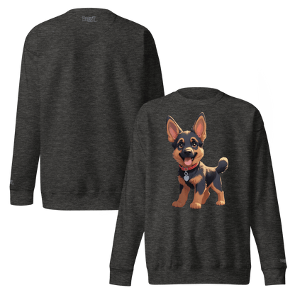 Sweatshirt premium unisexe classique - Collection Berger Allemand - Doggy Trend
