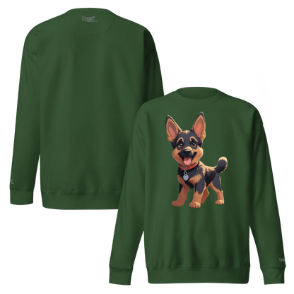Sweatshirt premium unisexe classique - Collection Berger Allemand - Doggy Trend