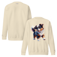 Sweatshirt premium unisexe classique - Collection Berger Australien - Doggy Trend