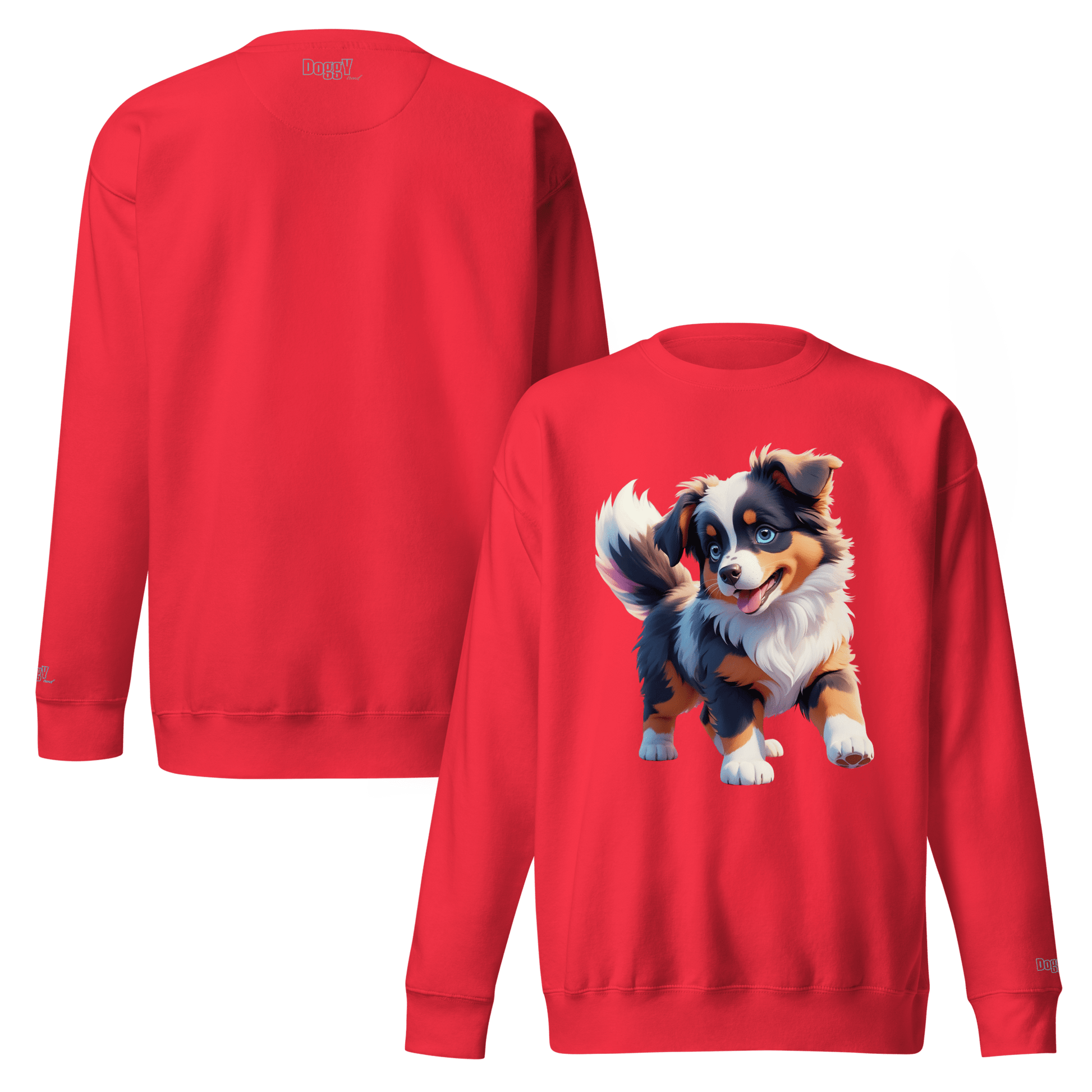 Sweatshirt premium unisexe classique - Collection Berger Australien - Doggy Trend