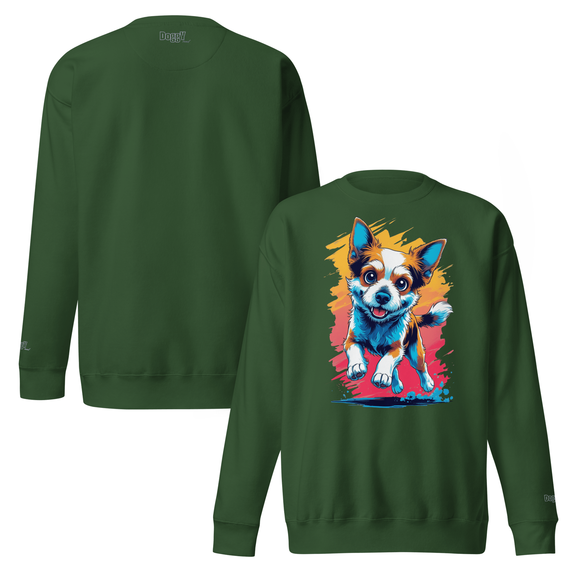 Sweatshirt premium unisexe classique - Collection Berger Australien - Doggy Trend