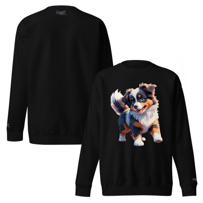 Sweatshirt premium unisexe classique - Collection Berger Australien - Doggy Trend