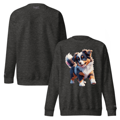 Sweatshirt premium unisexe classique - Collection Berger Australien - Doggy Trend