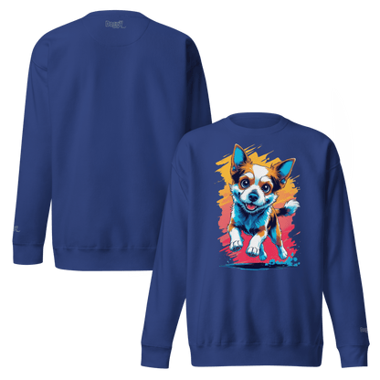 Sweatshirt premium unisexe classique - Collection Berger Australien - Doggy Trend