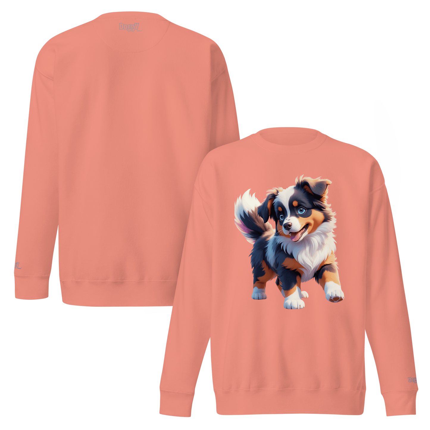 Sweatshirt premium unisexe classique - Collection Berger Australien - Doggy Trend