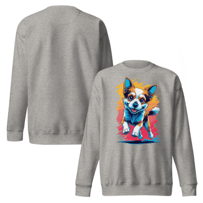 Sweatshirt premium unisexe classique - Collection Berger Australien - Doggy Trend