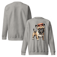 Sweatshirt premium unisexe classique - Collection Bouledogue Français - Doggy Trend