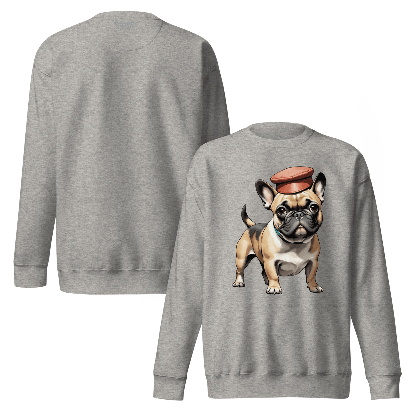 Sweatshirt premium unisexe classique - Collection Bouledogue Français - Doggy Trend