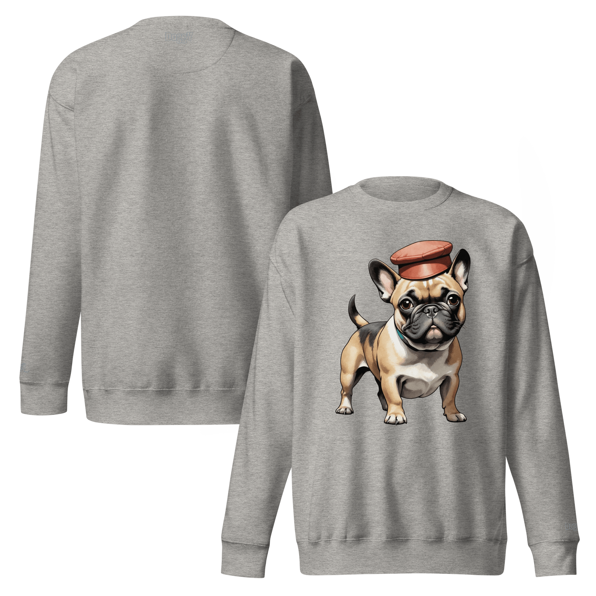 Sweatshirt premium unisexe classique - Collection Bouledogue Français - Doggy Trend
